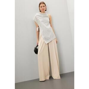 Rodebjer Off-White Obi Pants Size S with Stains